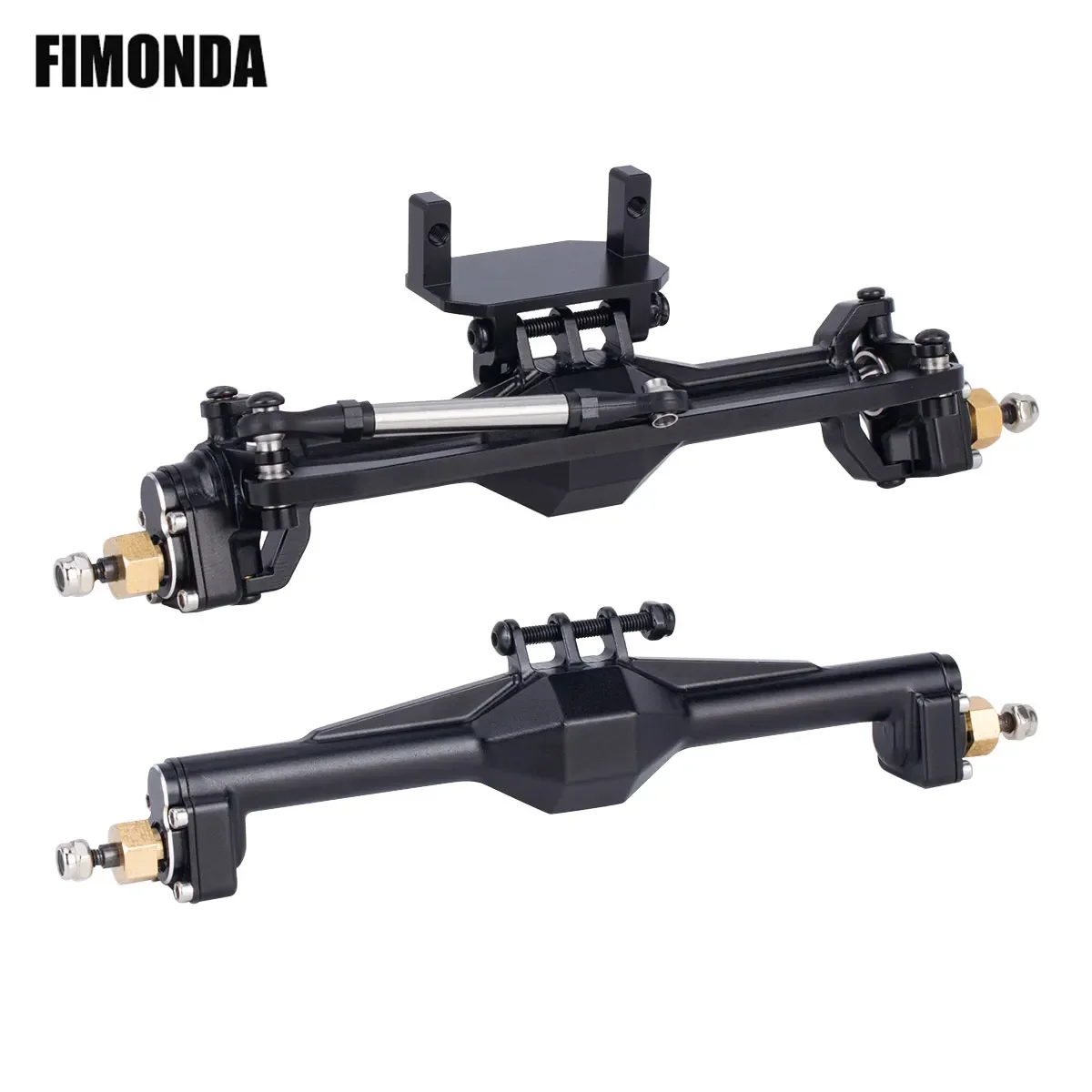 Rc Hobby Products - アルミニウム CNC ポータルアクスル + 10mm レイダウンサーボマウント