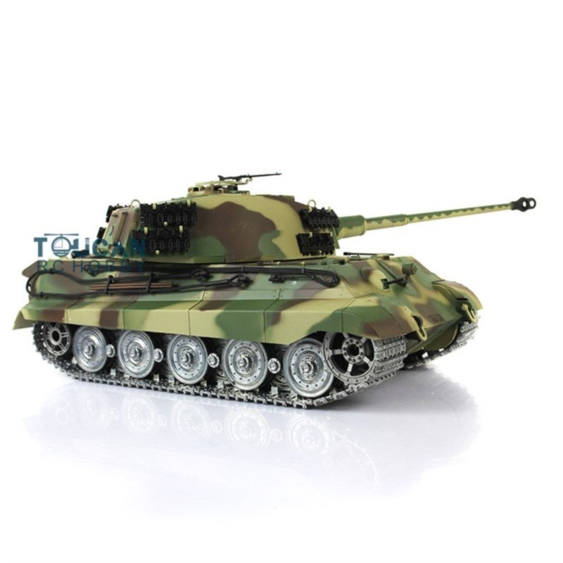 Rc Hobby Kings - 1/16 ヘンロン 7.0 カスタムキングタイガーRC戦車 3888A メタルホイール