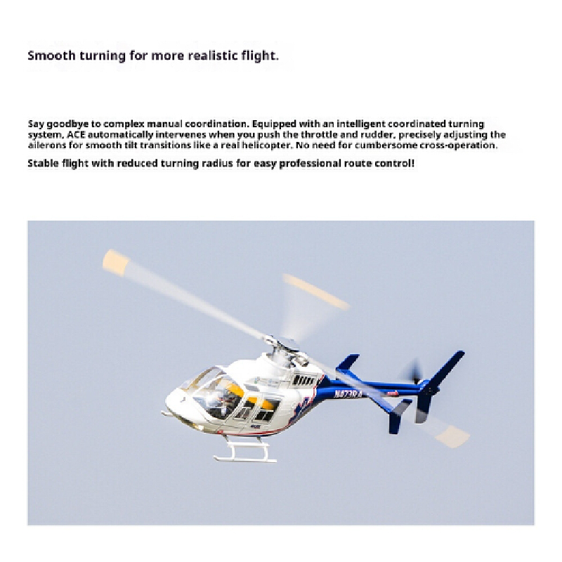 フライウィングベル407 470スケールシミュレーションRC - Rc Hobby Experts のレビューと価格