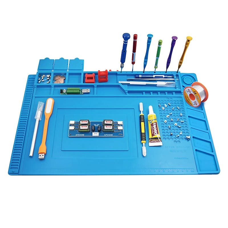 シリコーンはんだマット ESD 帯電防止断熱マザーボードエレ - Rc Hobby Work Mat のレビューと価格