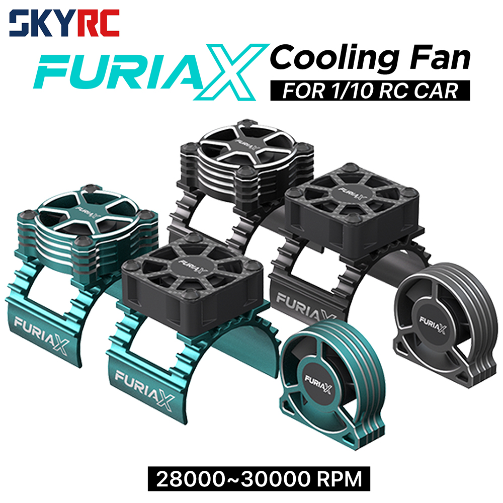 SKYRC メタル冷却ファン 28000〜30000RPM  - Rc Hobby Work Mat のレビューと価格