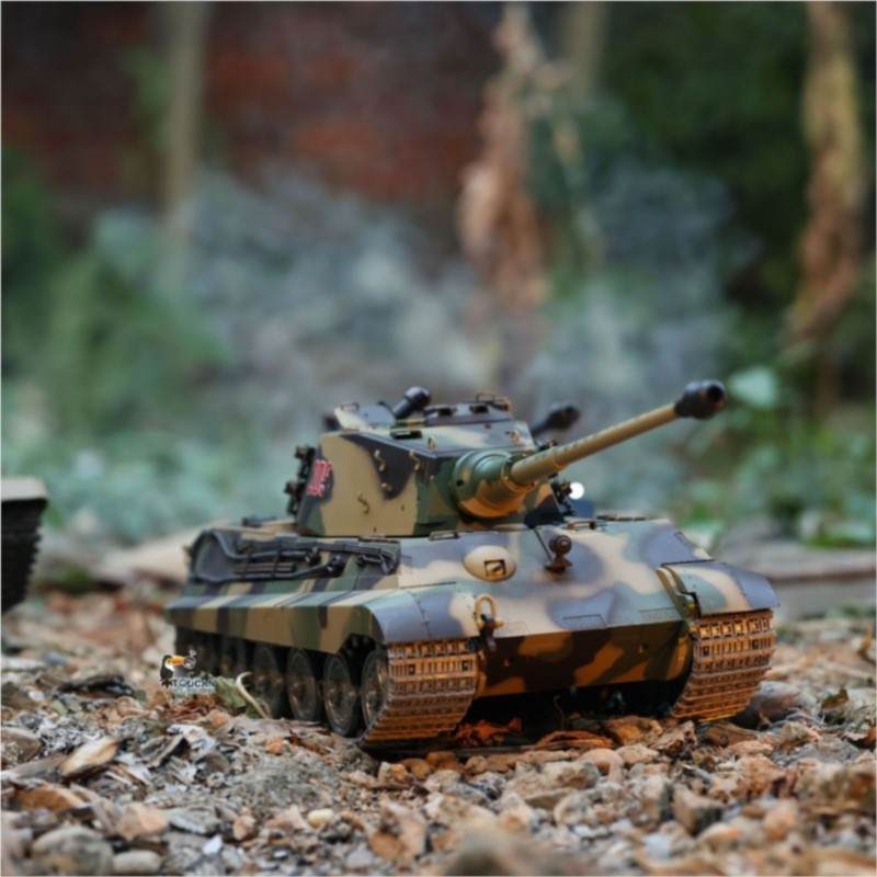 1/16 ヘンロン 7.0 カスタムキングタイガーRC戦車  - Rc Hobby Kings のレビューと価格